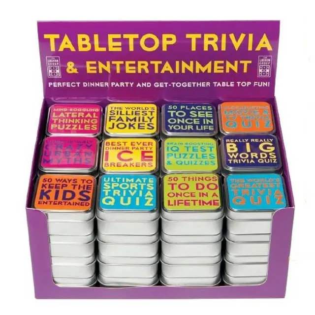 Lag7920 - Tabletop Trivia And Entertainment Assorted 1