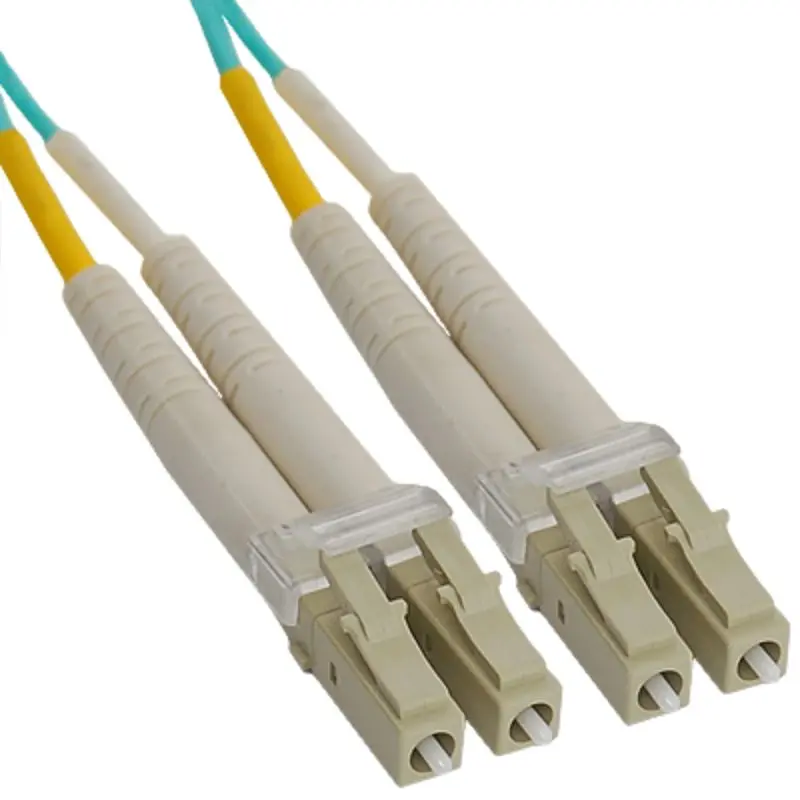 Fo-Llg005 - Fiber Optic Patch Cord Lc-Lc 5M Duplex Mm Om3 50/125Um Lszh Blu 1