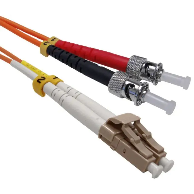Fo-Tl008 - Fiber Optic Patch Cord Lc-St 8M Duplex Mm 62.5/125Um Ofnr Org 1