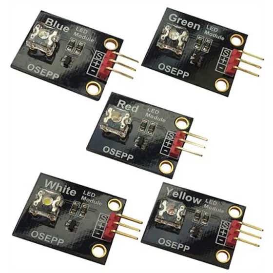Ledmx-01 - Led Modules Arduino Compatible Red Green Blue Yellow White 1