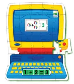 Lj-424032 - Jigsaw Puzzle All About Math Interactive 30 Pc Floor Puzzle 1