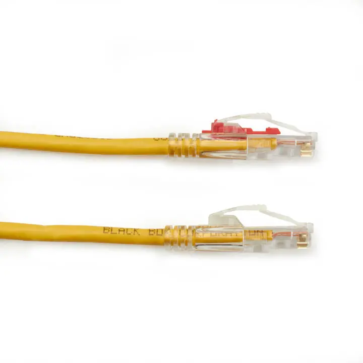 Lutp-4P5-7Yel - Patch Cord Cat5e Yel 7Ft Lockable Cable 1