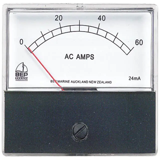 N060act - Panel Meter Ac 0-60Amp 2.8X2.4In 24Ma 1