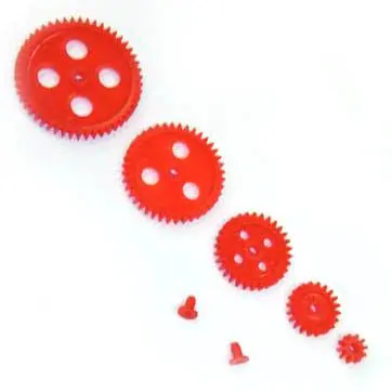 Me210-0000 - Gear Kit Plastic  (7 Pcs/Pkg) 1