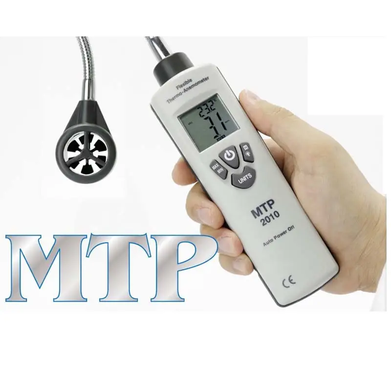 Mtp 2010 - Thermo-Anemometer Digital Mini Vane Gooseneck 1
