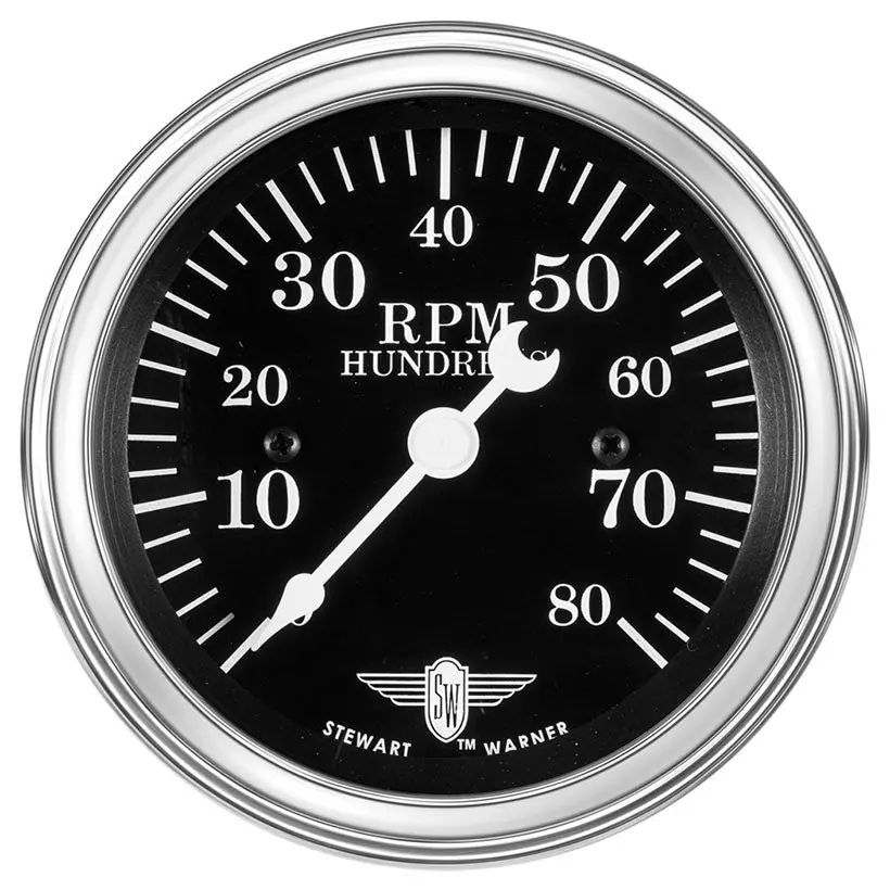 82660 - Tachometer 3 3/8In Dia 0-8000Rpm 1