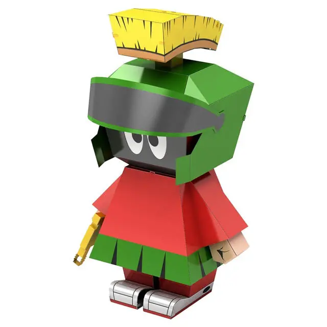 Mem042 - Legends-Marvin The Martian Metal Earth Steel Model Kit 1