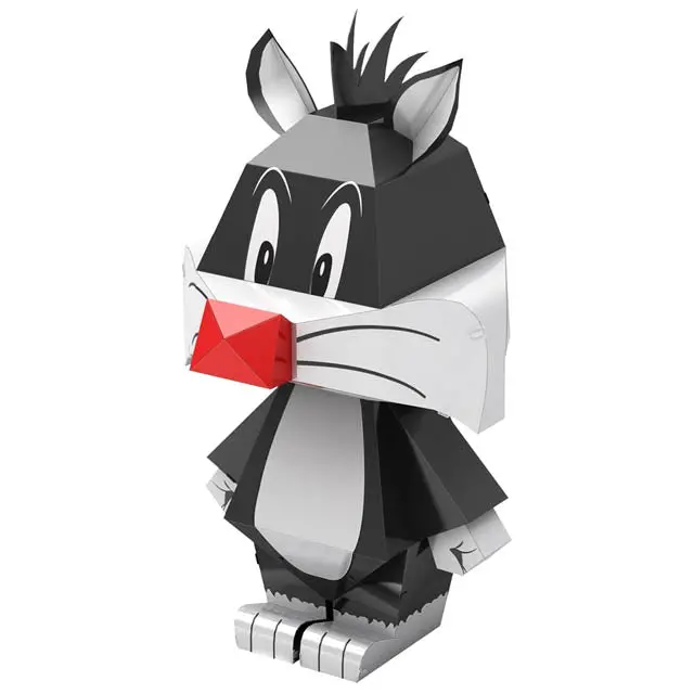 Mem045 - Legends-Sylvester The Cat Metal Earth Steel Model Kit 1
