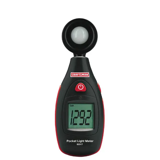 3482017 - Light Meter 0-4 000Fc 0-40 000Lux Requires 9V Battery 1