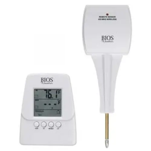 304Bc - Thermometer And Moisture Meter Wireless Indoor/Outdoor 1