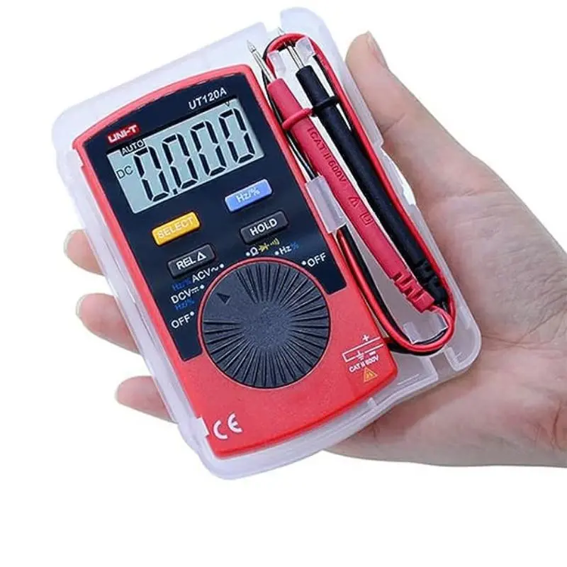 Ut120c - Multimeter Digital Pocket Size Resistance Voltage Current 2