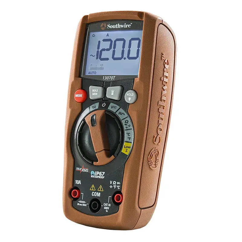 13070T - Multimeter Digital 10A W/Basic Catiii 600V True Rms Ip67 1