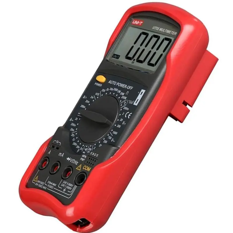 Ut55 - Multimeter Digital 20A Auto Pwr Capacitance/Temp/Diode/Trans 2