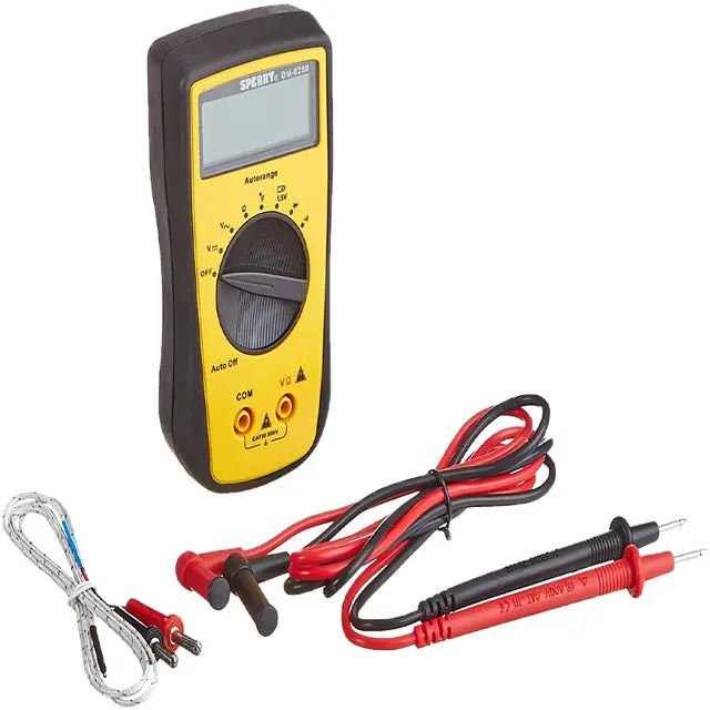 Dm6250 - Multimeter Digital Autorange Volt Res Diode Temp Auto Off 1