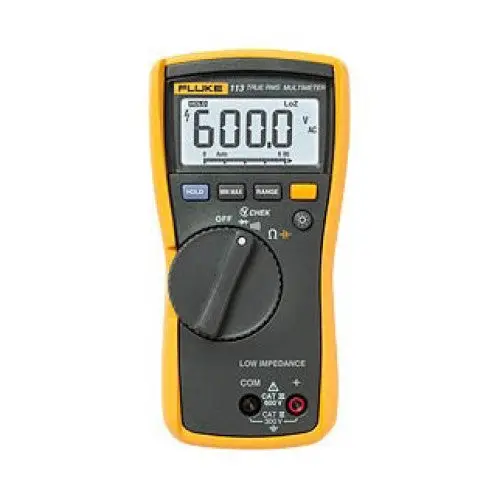 113 - Multimeter Digital Auto True Rms Res Cap Diode Volt Continuity 1