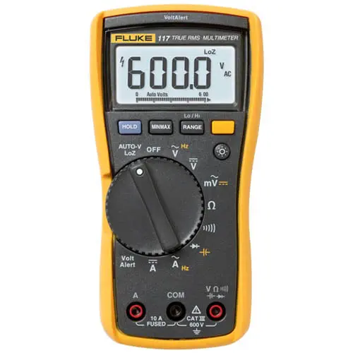 117 - Multimeter Digital Auto Truerms Res Cap Diode Volt Freq Continui 1