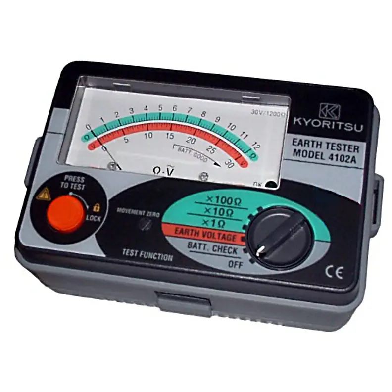 4102A - Earth Tester Analogue 1200Ohms Ground Resistance Tester 1