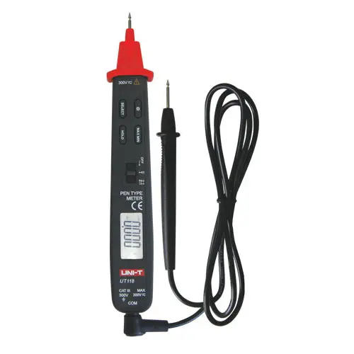 Ut118a - Multimeter Digital Resistance Voltage Ac/Dc Pen Type 1