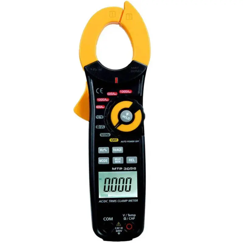 Mtp 3096 - Multimeter Digital Clamp Ac/Dc Catiii 600Vac/1000A 1