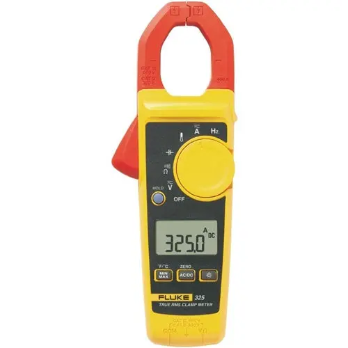 Fluke-325 - Multimeter Digital Clamp True Rms Ac/Dc 600V 400A Res 1
