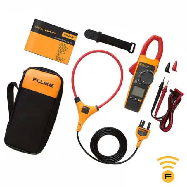 Fluke 376Fc - Multimeter Digital Clamp Truerms Ac/Dc 1000V 2500A With Iflex 1