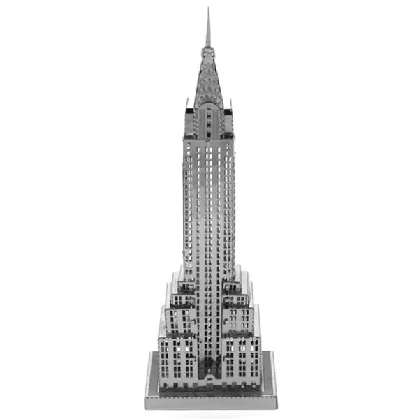 Mms009 - Chrysler Building Metal Earth 3D Laser Cut Model 1