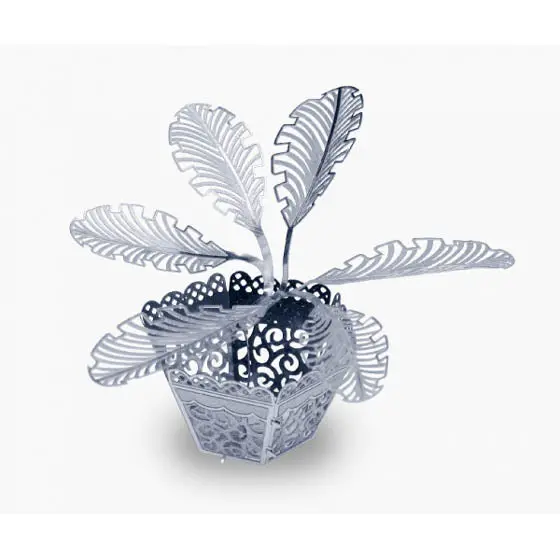 Mms021 - Sago Palm Tree Metal Earth 3D Laser Cut Model 1