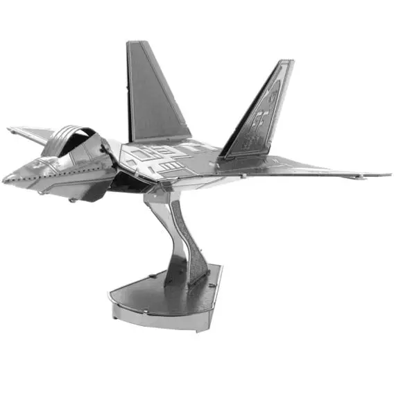Mms050 - F-22 Raptor Metal Earth 3D Laser Cut Model 1