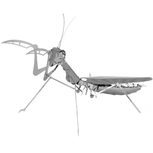 Mms069c1 - Praying Mantis Metal Earth 3D Laser Cut Model 1