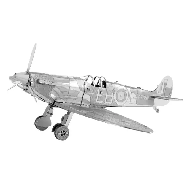 Mms110 - Wwii Supermarine Spitfire Metal Earth 3D Laser Cut Model 1