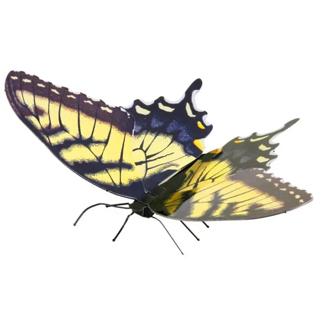 Mms125 - Butterfly Swallowtail Metal Earth 3D Laser Cut Model 1