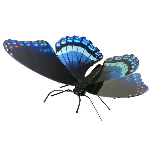 Mms130 - Butterfly Red Spotted Purple Metal Earth 3D Laser Cut Model 1
