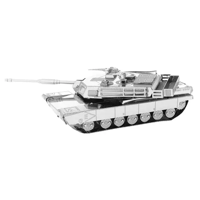 Mms206 - M1 Abrams Tank Two Sheet 3D Metal Model Kits 1