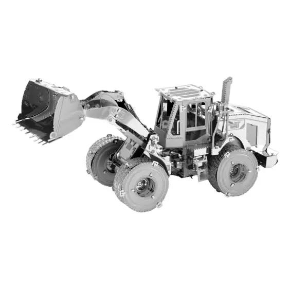 Mms423 - Wheel Loader Metal Earth 3D Laser Cut Model 1