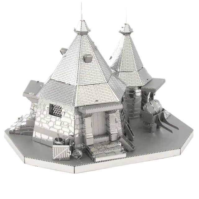 Mms441 - Rubeus Hagrid Hut Metal Earth 3D Metal Model Kits 1
