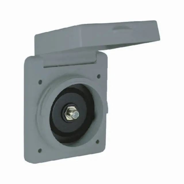 Tv6574.Gray - Inlet Cable Tv Square Gray 1