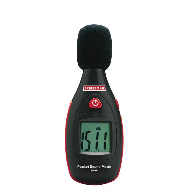 3482016 - Sound Level Meter Digital Pocket Size 40-130Db Requires 9V Batt 1