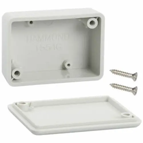 1551Ggy - Project Box 2X1.4X.8In Plas Grey 1
