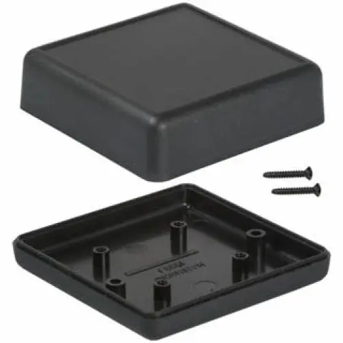 1593Jbk - Project Box 2.6X2.6X1in Plas Blk 1