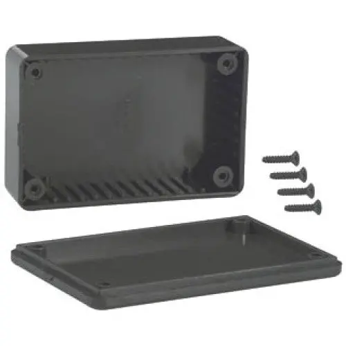 1591Mbk - Project Box 3.3X2.2X1in Plas Black 1