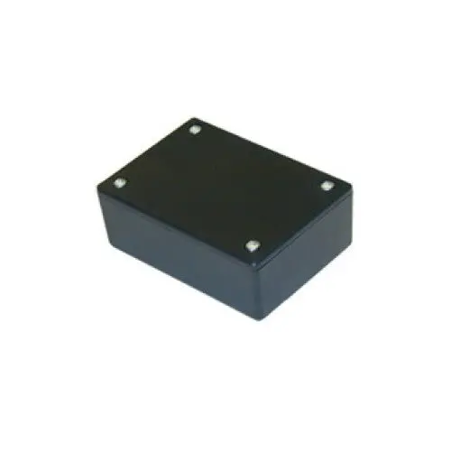 K-Flx-2535 Blk - Project Box 3.5X2.5X1.3In Plas Black Pcb:1.50Inx3.00In 1