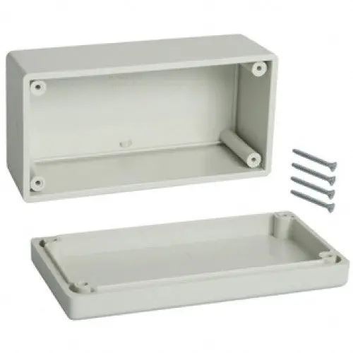 1594Dsgy - Project Box 5.2X2.6X1.9In Plas Grey 1