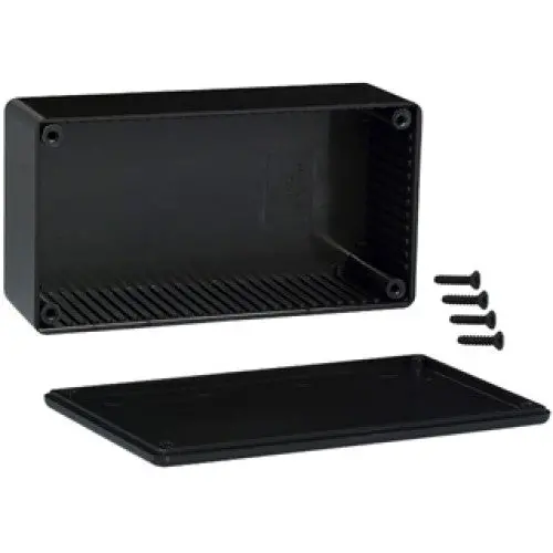 1591Dsbk - Project Box 5.9X3.25X1.8In Plas Black 1
