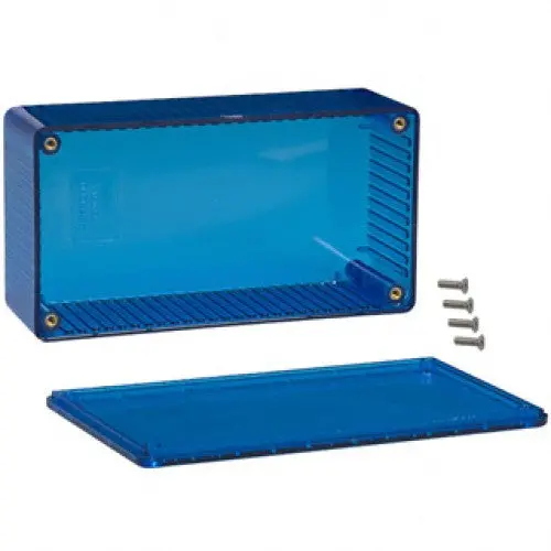 1591Dtbu - Project Box 5.9X3.2X2in Plas Blu 1