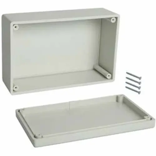 1594Esgy - Project Box 6.6X4.2X2.6In Plas Grey Heavy Duty Type 1