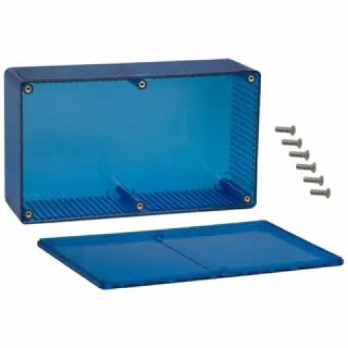 1591Etbu - Project Box 7.5X4.3X2.4In Plas Blue 1