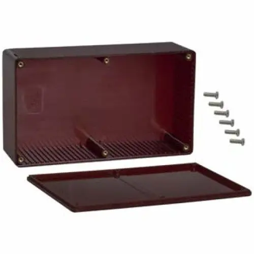 1591Etrd - Project Box 7.5X4.3X2.4In Plas Red 1