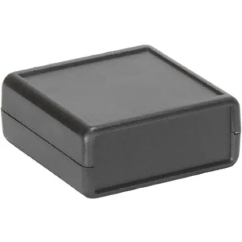 K-Jm22  Blk - Project Box 2.2X2.4X1in Plas Blk With Panel 1