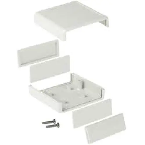 1593Kgy - Project Box 2.6X2.6X1.1In Plas Grey 1