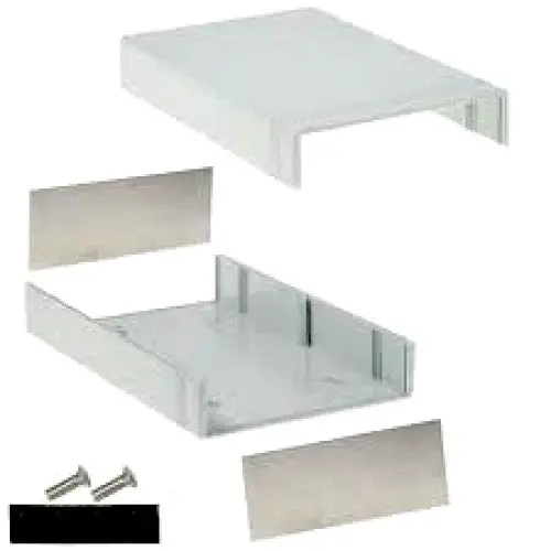 1598Fsgypbk - Project Box 9.8X6.3X1.6In Plas Grey 1